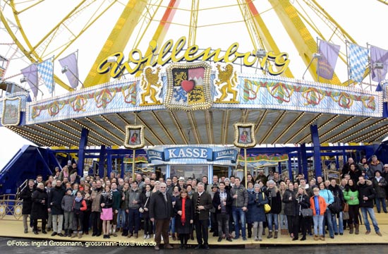 Frühstück im Riesenrad am 24.04.2016 (©Foto. Ingid Grossmann)